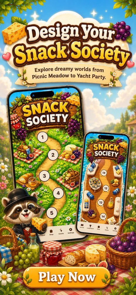Snack Society — design your snack society