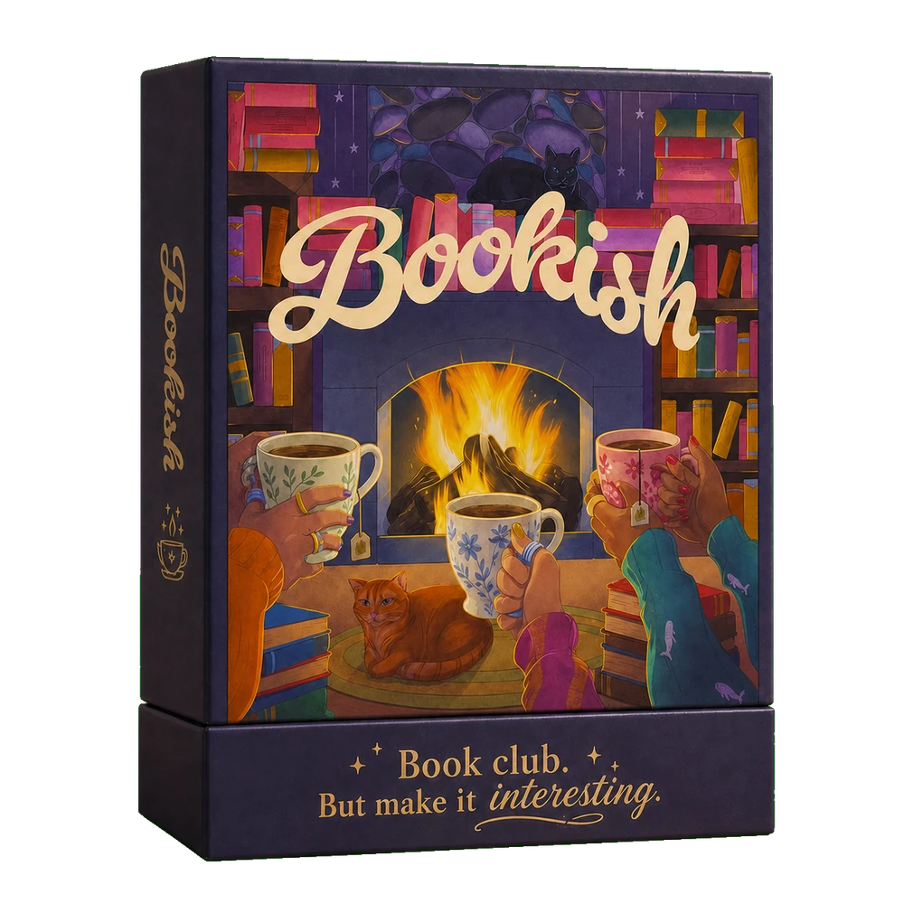 Bookish game box - Book club. But make it interesting.